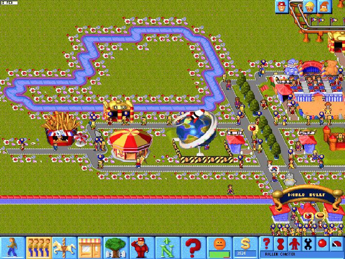 Игра парк сега. Theme Park 1994. Theme Park Sega. Theme Park игра. Theme Park Sega диск.