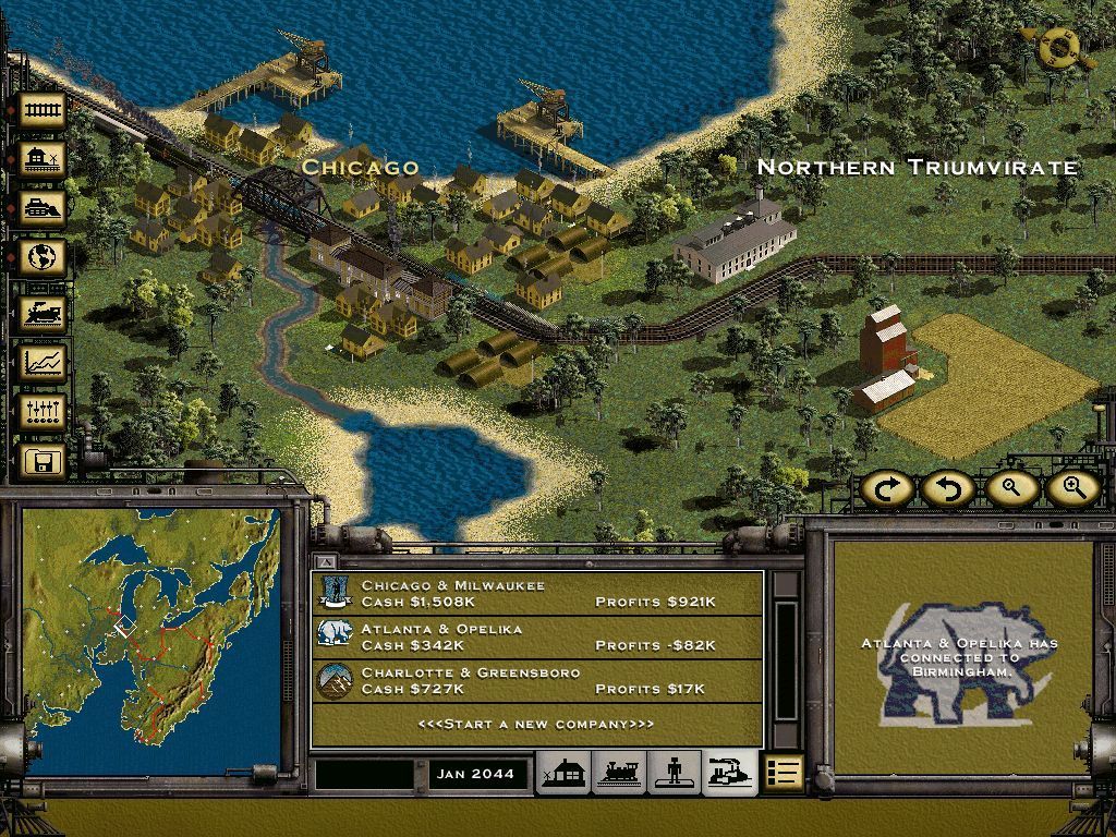 Railroad Tycoon II: Platinum official promotional image - MobyGames