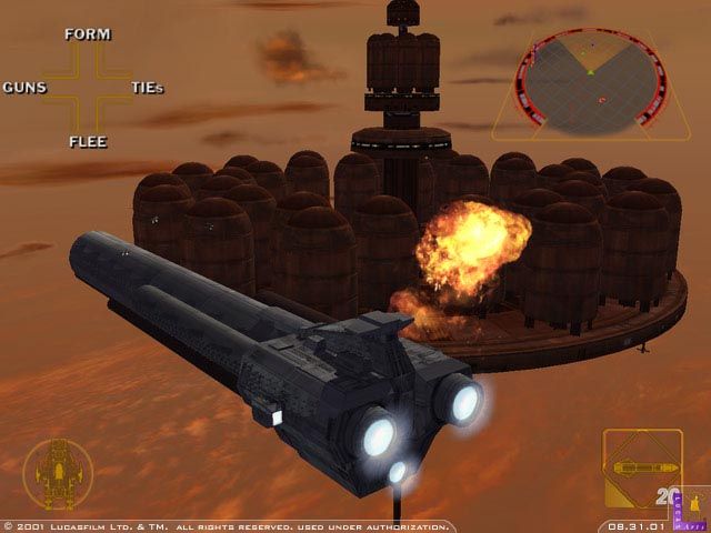 Star Wars: Rogue Squadron II - Rogue Leader Screenshot (Official Web Site (2003))