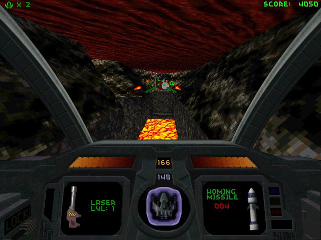 Descent II Screenshot (GOG.com)