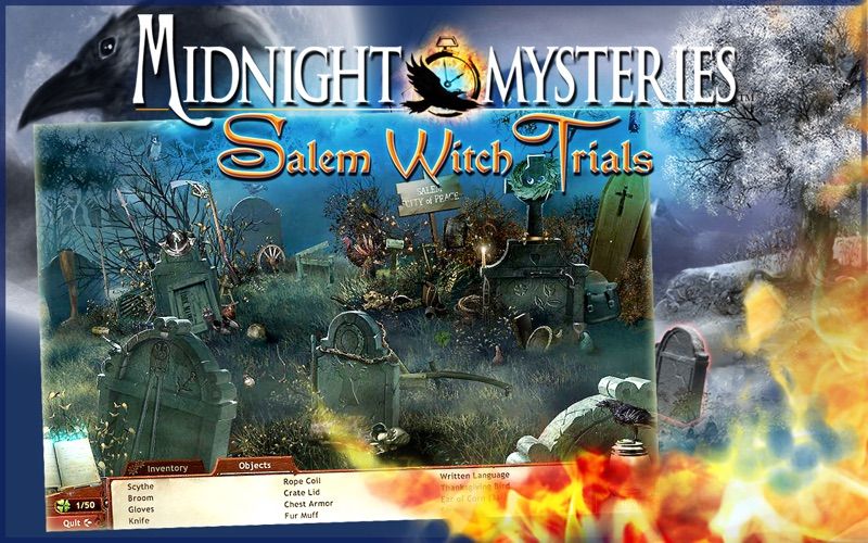 Midnight Mysteries: Salem Witch Trials (Collector's Edition) Screenshot (iTunes Store)