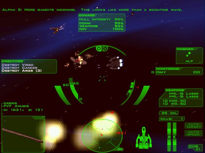 Descent: Freespace - Battle Pack Screenshot (GOG.com)