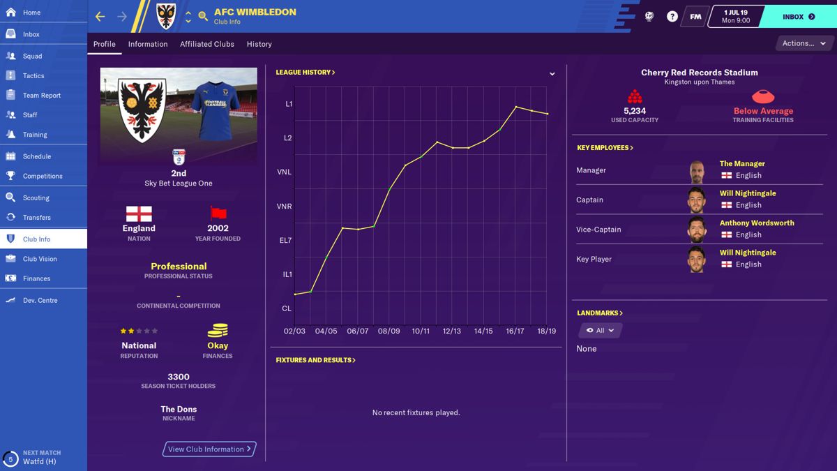 Football manager on sale touch 2020