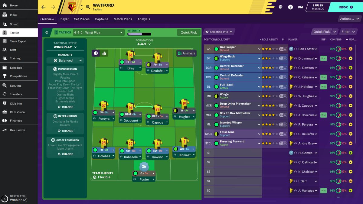 Football Manager 2020 Touch official promotional image - MobyGames