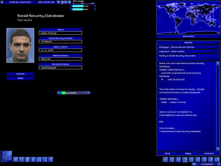 Uplink: Hacker Elite Screenshot (GOG.com)