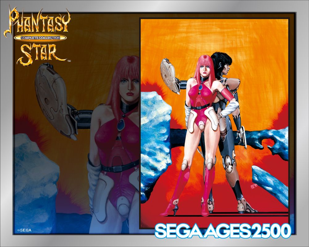 Sega Ages 2500: Vol.32 - Phantasy Star: Complete Collection Wallpaper (Official Website)