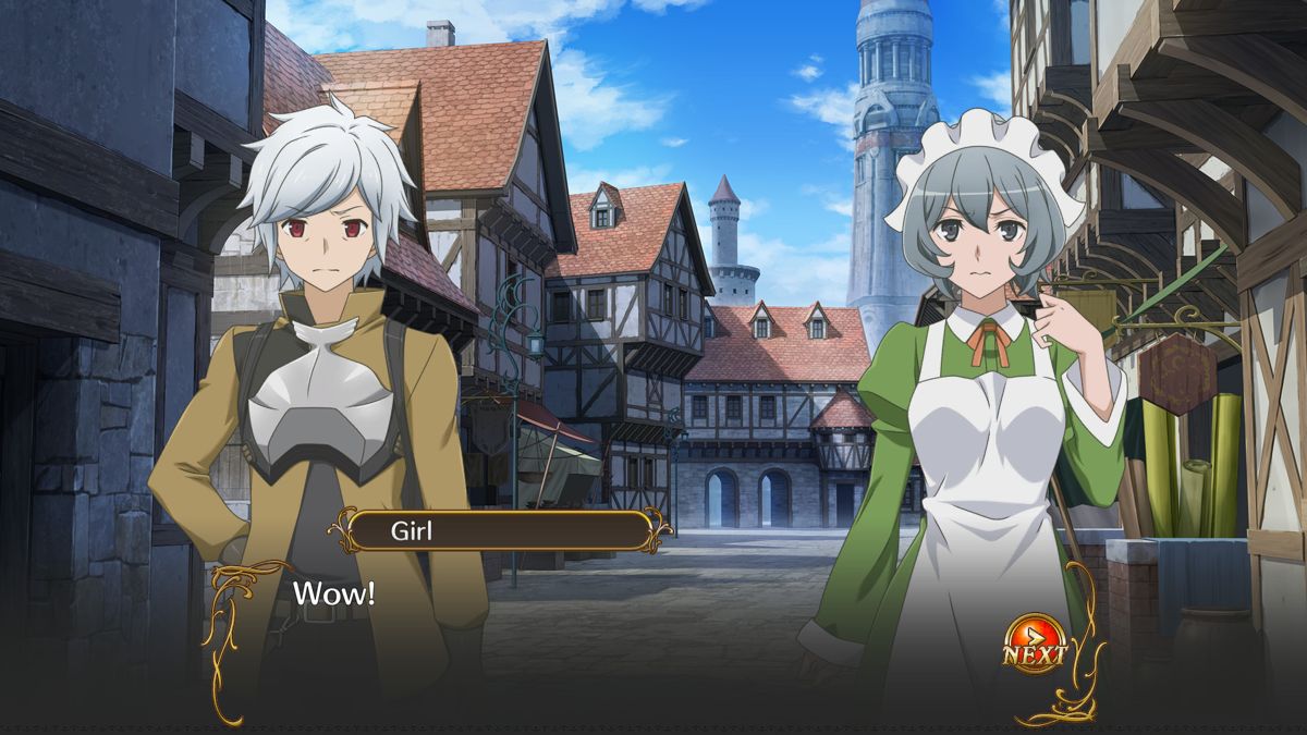 Is It Wrong to Try to Pick Up Girls in a Dungeon? Familia Myth Infinite  Combate