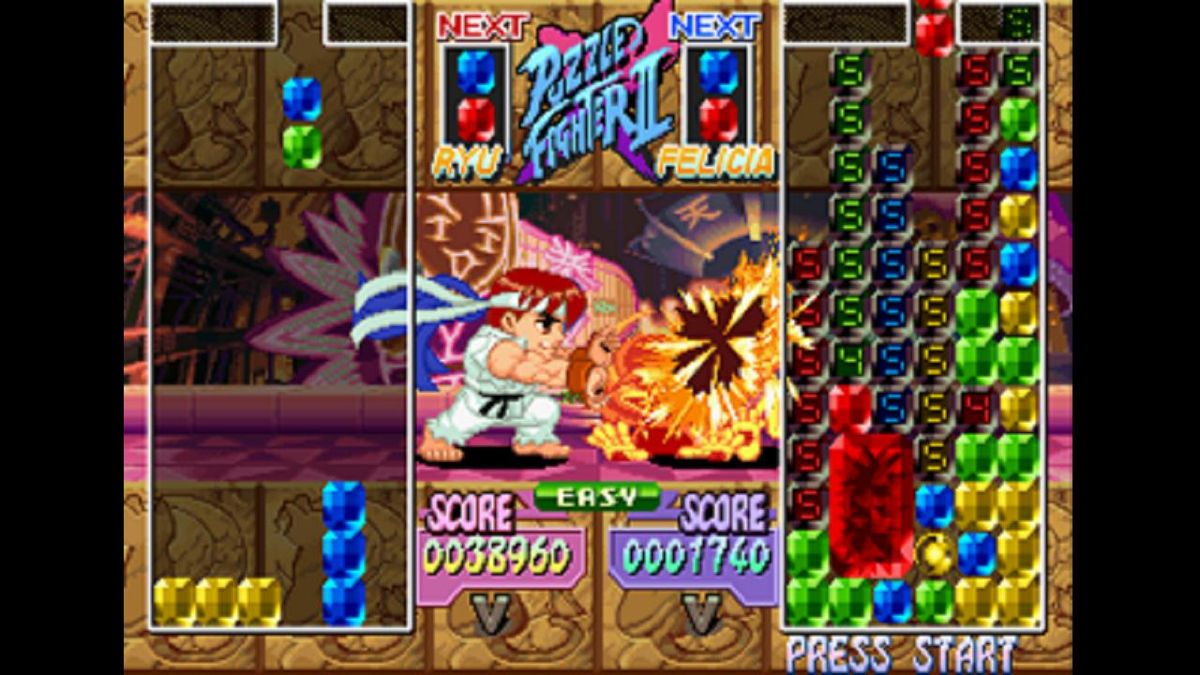 Super Puzzle Fighter II Turbo Screenshot (PlayStation Store (Japan))