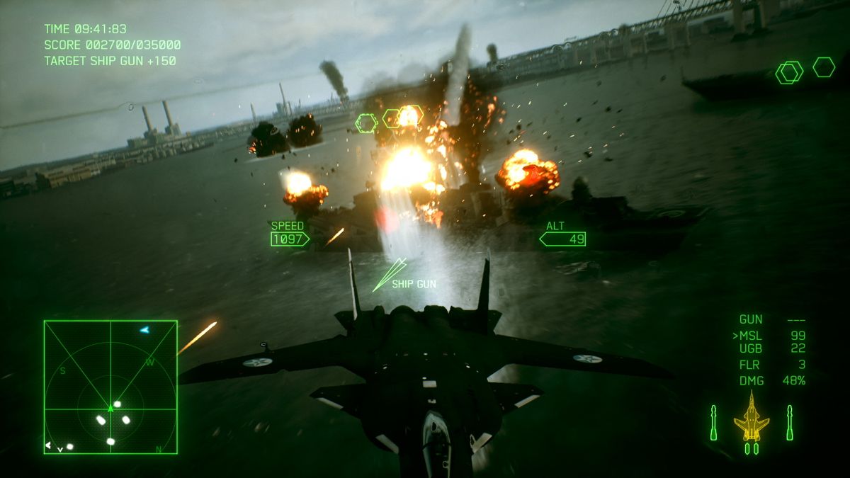 Ace Combat 7: Skies Unknown - Anchorhead Raid Screenshot (Steam)
