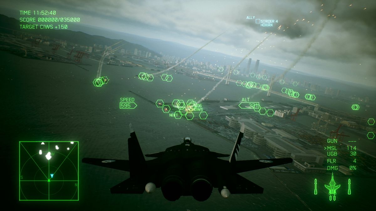 Ace Combat 7: Skies Unknown - Anchorhead Raid Screenshot (Steam)