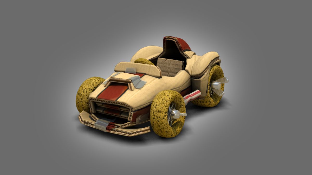 LittleBigPlanet Karting Render (LittleBigPlanet Karting Fansite Kit (Community Content Pack)): Suspension: Stock (non-transparent)