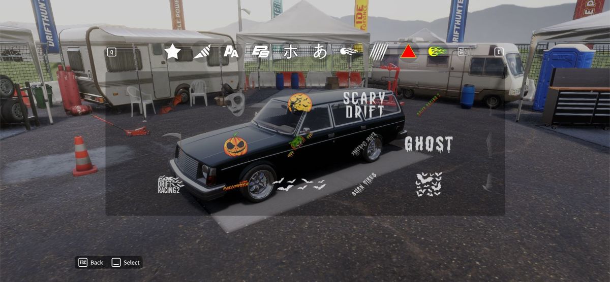 CarX Drift Racing Online: Halloween Sticker Pack Screenshot (Steam)