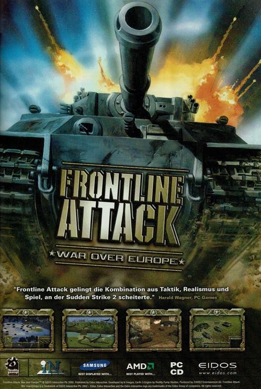 World War II: Panzer Claws Magazine Advertisement (Magazine Advertisements): GameStar (Germany), Issue 09/2002