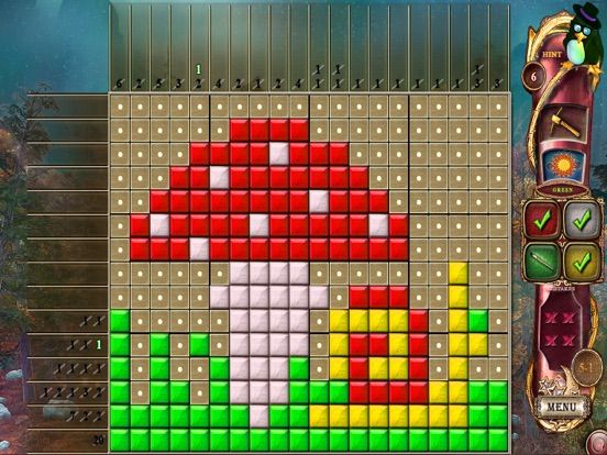 Fantasy Mosaics 14: Fourth Color Screenshot (iTunes Store)