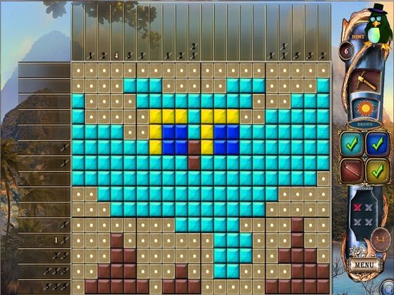Fantasy Mosaics 15: Ancient Land Screenshot (iTunes Store)