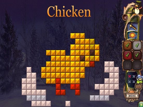 Fantasy Mosaics 18: Explore New Colors Screenshot (iTunes Store)