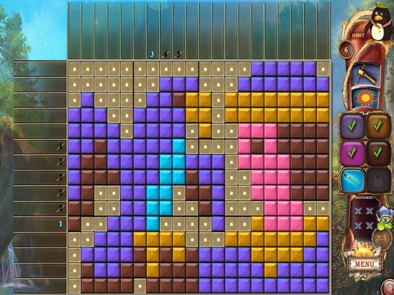 Fantasy Mosaics 19: Edge of the World Screenshot (iTunes Store)