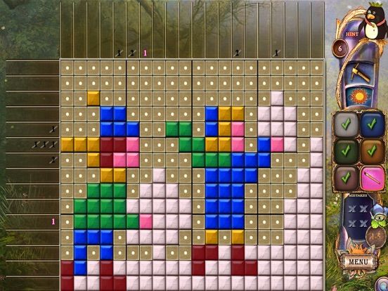 Fantasy Mosaics 20: Castle of Puzzles Screenshot (iTunes Store)