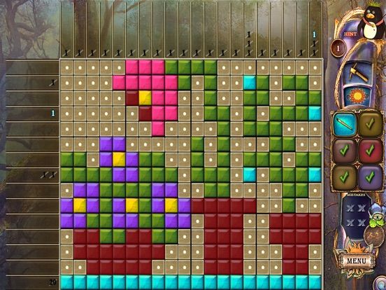 Fantasy Mosaics 20: Castle of Puzzles Screenshot (iTunes Store)