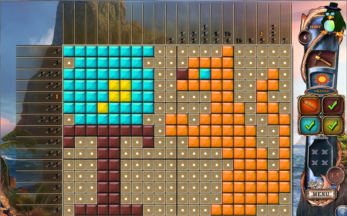 Fantasy Mosaics 15: Ancient Land Screenshot (Steam)