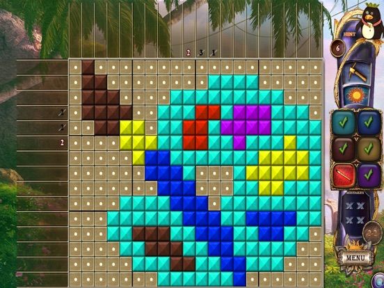 Fantasy Mosaics 17: New Palette Screenshot (iTunes Store)