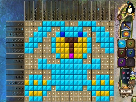 Fantasy Mosaics 23: Magic Forest Screenshot (iTunes Store)