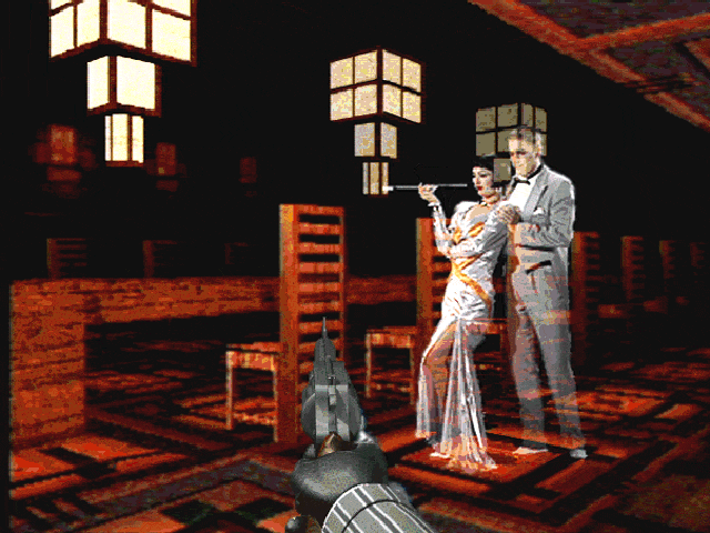 Killing Time Screenshot (SBG Magazine No. 2-3 '97 (March 1997)): This image can be seen on the back of the game's box.