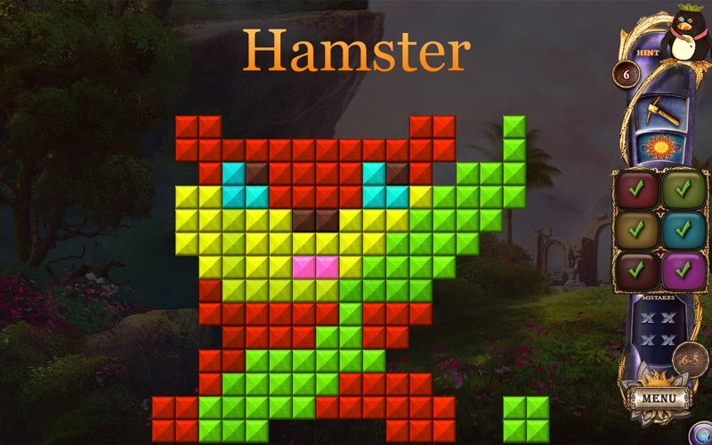Fantasy Mosaics 17: New Palette Screenshot (Mac App Store)