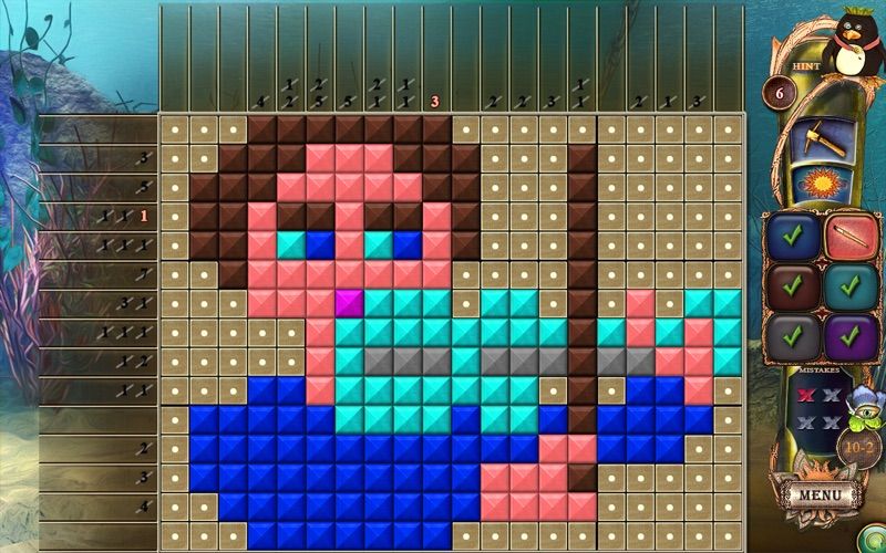 Fantasy Mosaics 18: Explore New Colors Screenshot (Mac App Store)