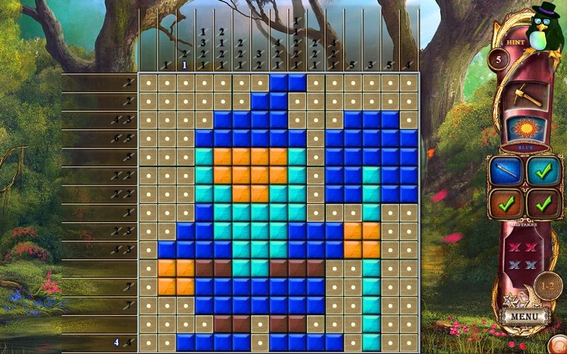 Fantasy Mosaics 14: Fourth Color Screenshot (Mac App Store)