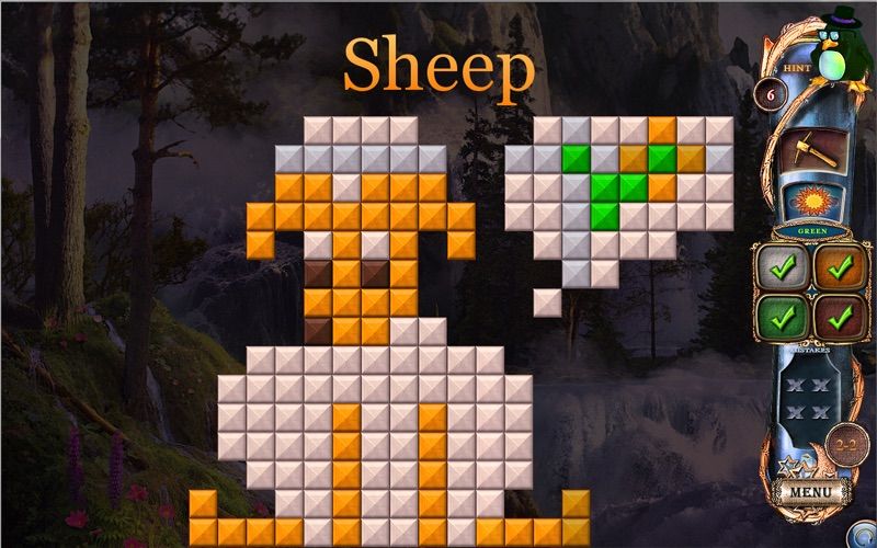 Fantasy Mosaics 15: Ancient Land Screenshot (Mac App Store)