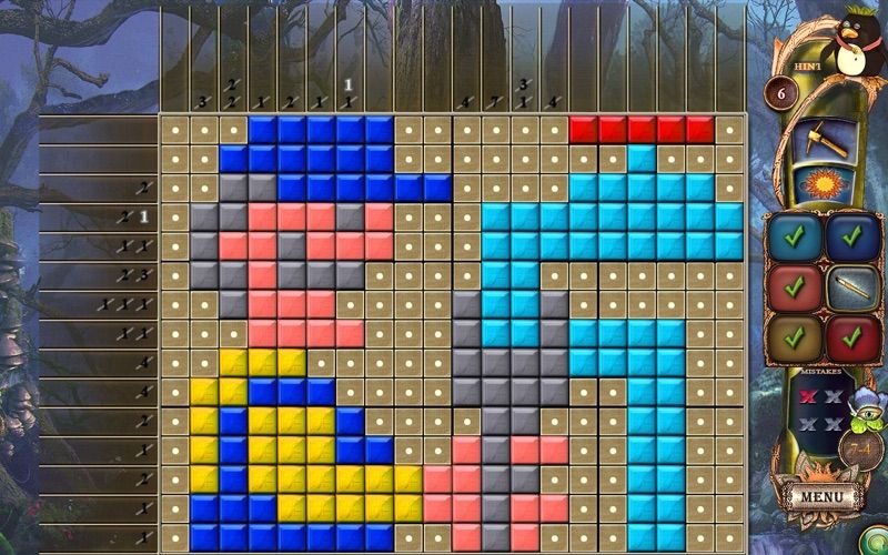 Fantasy Mosaics 18: Explore New Colors Screenshot (Mac App Store)