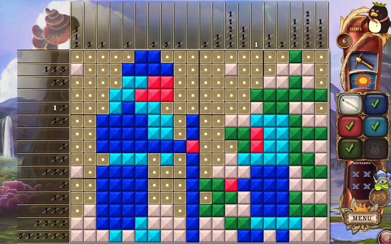 Fantasy Mosaics 19: Edge of the World Screenshot (Mac App Store)