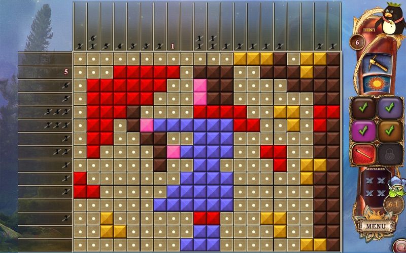 Fantasy Mosaics 19: Edge of the World Screenshot (Mac App Store)