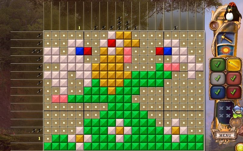 Fantasy Mosaics 21: On the Movie Set Screenshot (Mac App Store)