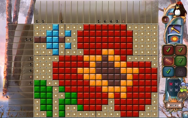 Fantasy Mosaics 22: Summer Vacation Screenshot (Mac App Store)