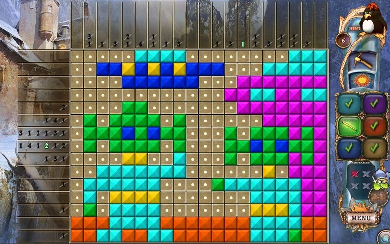 Fantasy Mosaics 22: Summer Vacation Screenshot (Mac App Store)