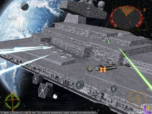 Star Wars: Rogue Squadron II - Rogue Leader Screenshot (Official Web Site (2003)): Mission: Razor Rendezvous