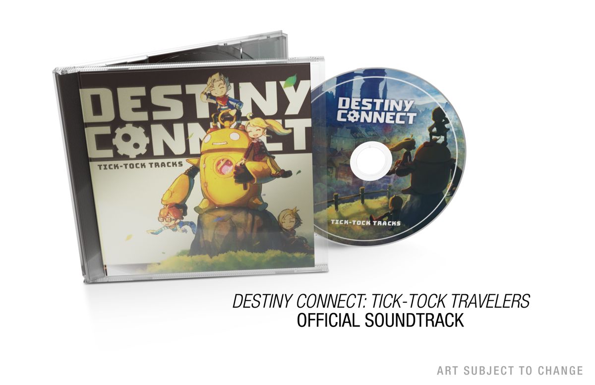 Destiny Connect: Tick-Tock Travelers (Limited Edition) Concept Art (NIS Europe Online Store (11-12-2019) - Switch version)