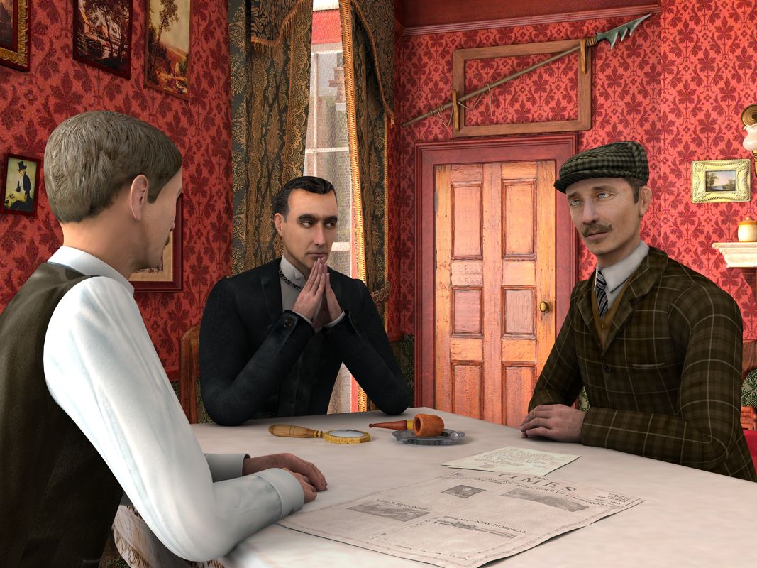 Sherlock Holmes: Secret of the Silver Earring Screenshot (Ubisoft Product Catalog 2004-2005 CD-ROM): Secret of the Silver Earring 01