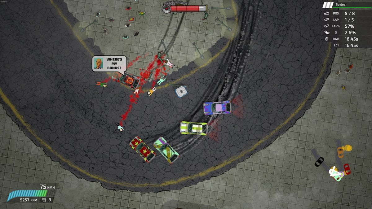 Bloody Rally Show Screenshot (Steam)