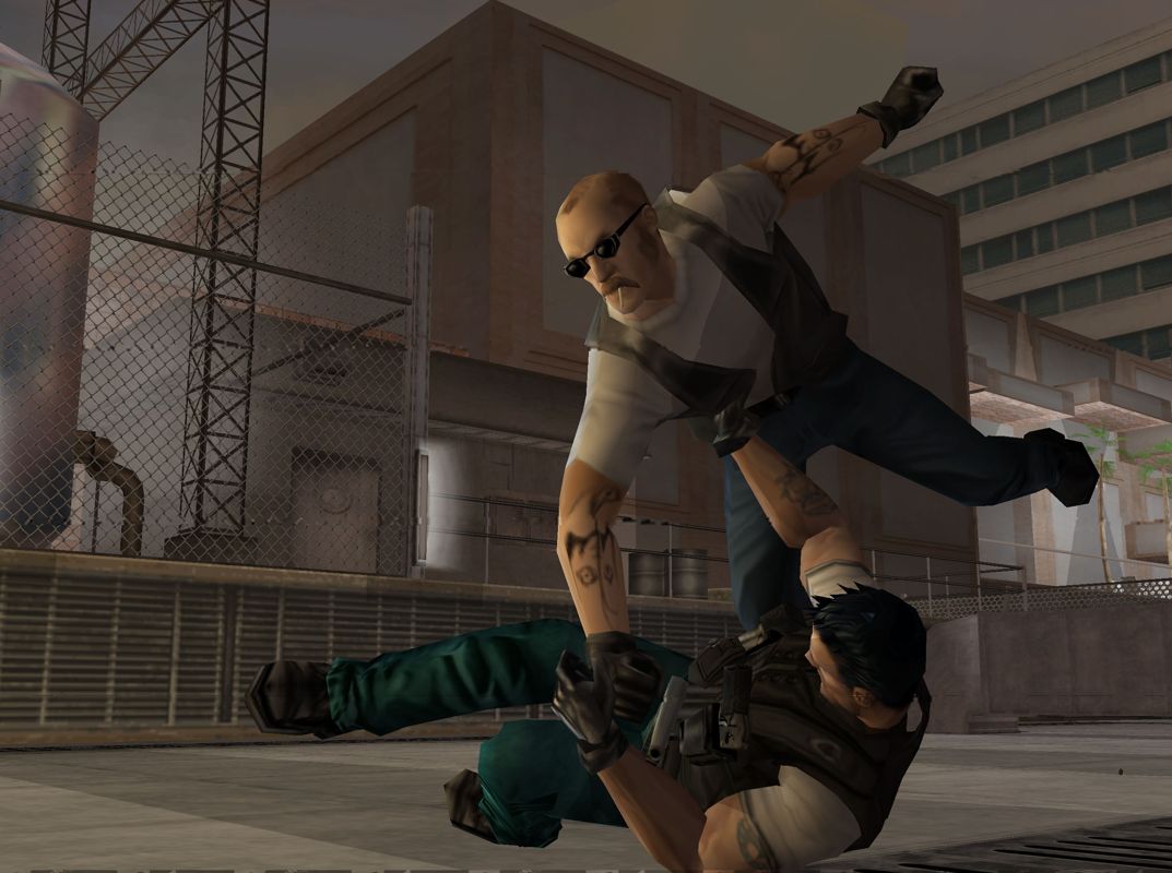 Dead to Rights II Screenshot (Namco 2004 Marketing Assets CD-ROM): dtr2_033104_000_