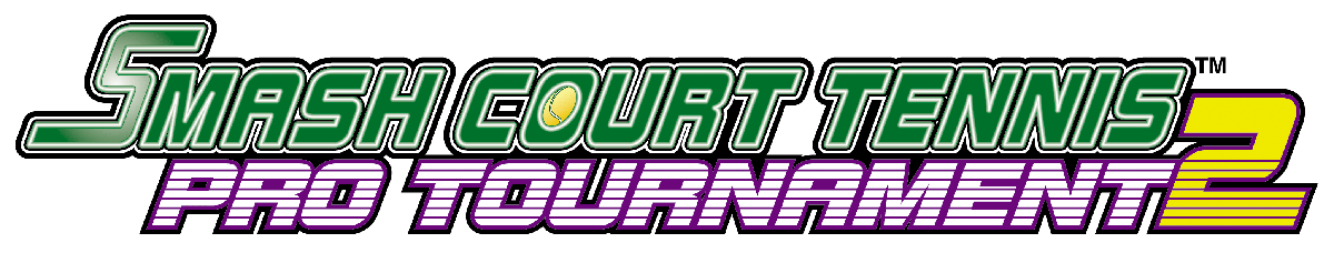 Smash Court Tennis: Pro Tournament 2 Logo (Namco 2004 Marketing Assets CD-ROM)