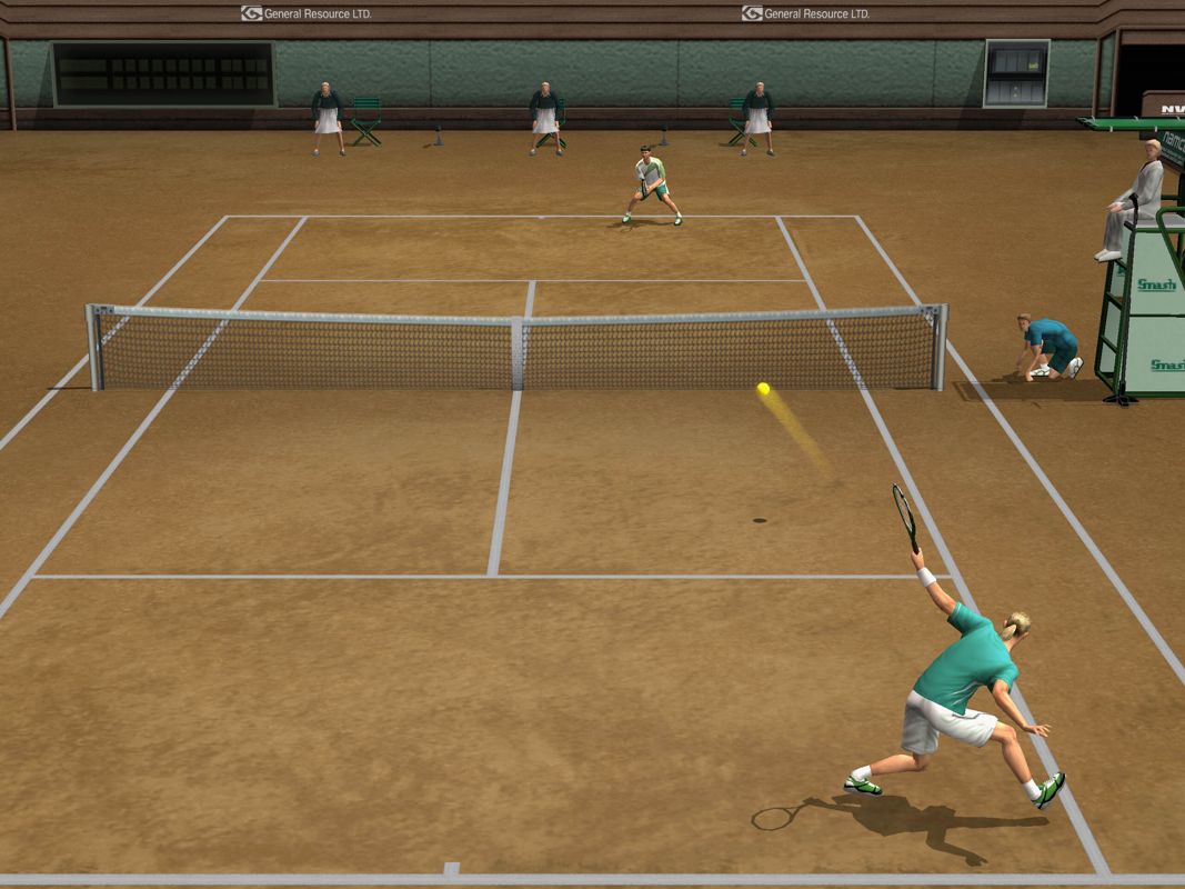 Smash Court Tennis: Pro Tournament 2 Screenshot (Namco 2004 Marketing Assets CD-ROM): 01
