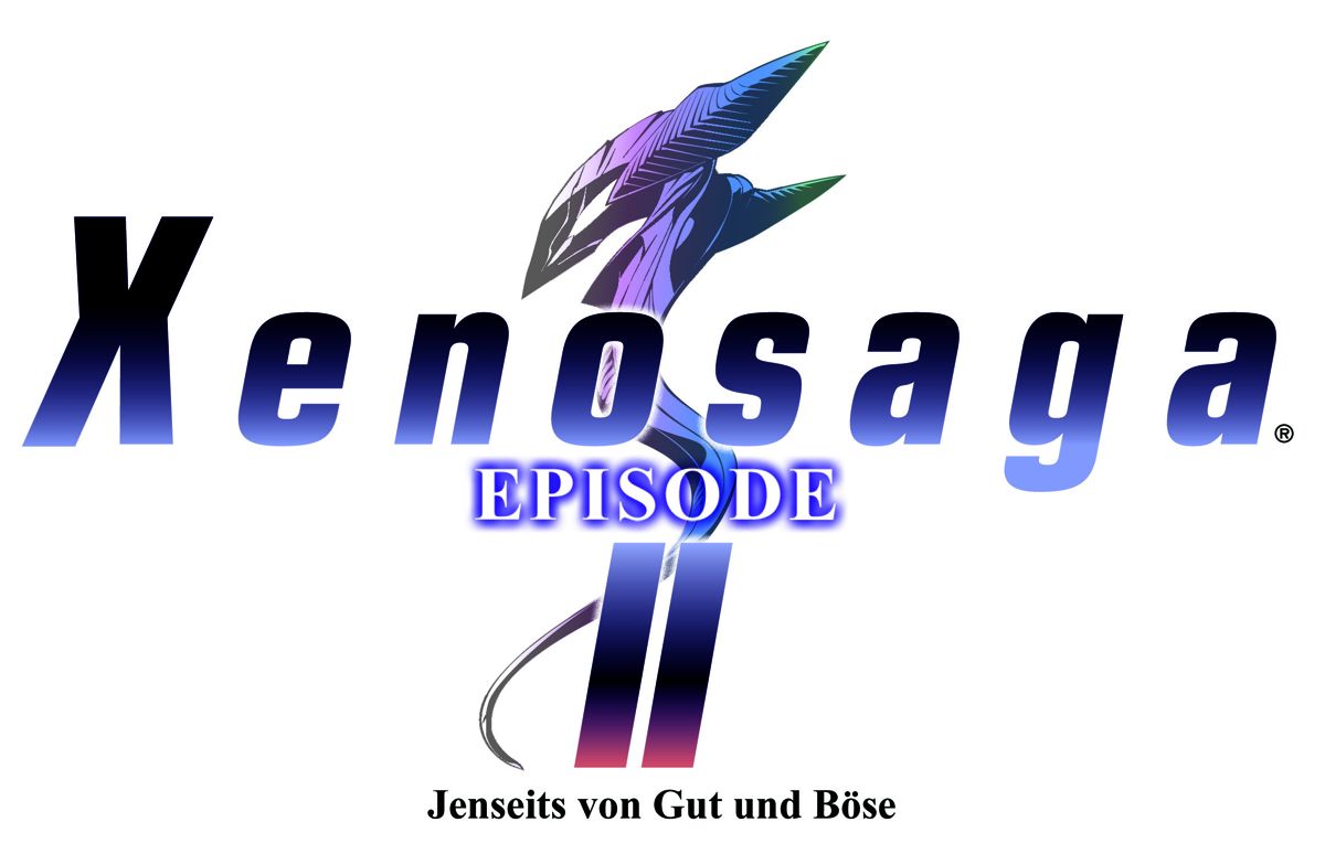 Xenosaga: Episode II - Jenseits von Gut und Böse Logo (Namco 2004 Marketing Assets CD-ROM)