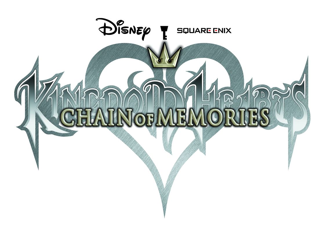Kingdom Hearts: Chain of Memories Logo (Square Enix E3 2004 Media CD): On White