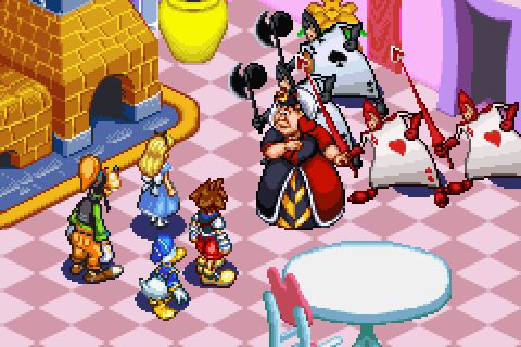 Kingdom Hearts: Chain of Memories Screenshot (Square Enix E3 2004 Media CD): Wonderland event