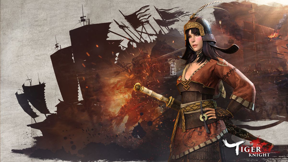 Tiger Knight: Empire War Wallpaper (Official Website - Media): Sun Shangxiang 1920x1080