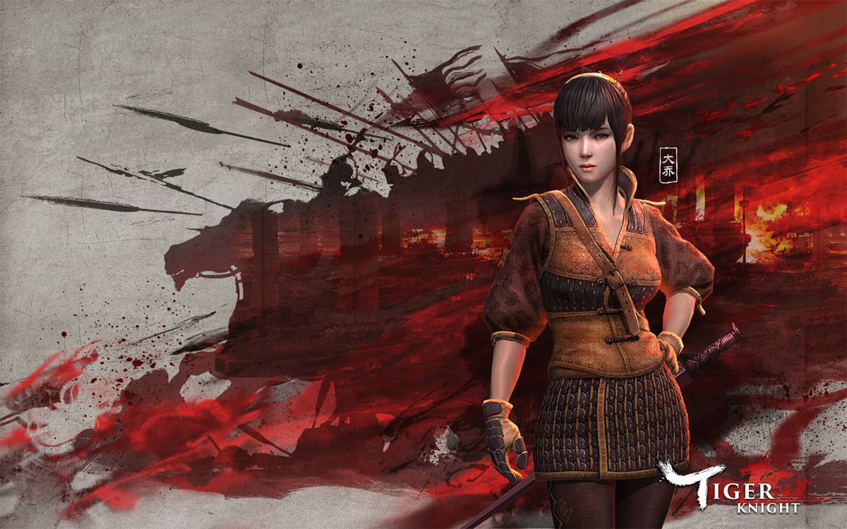 Tiger Knight: Empire War Wallpaper (Official Website - Media): Da Qiao 1440x900