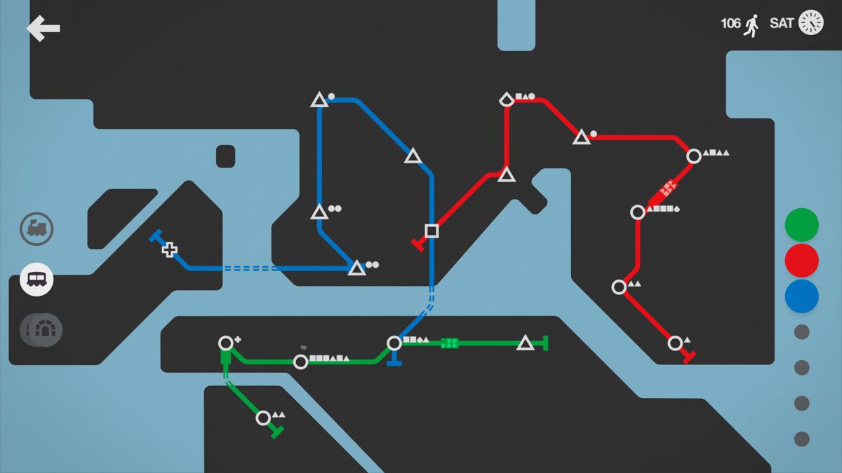 Mini Metro Screenshot (PlayStation Store)